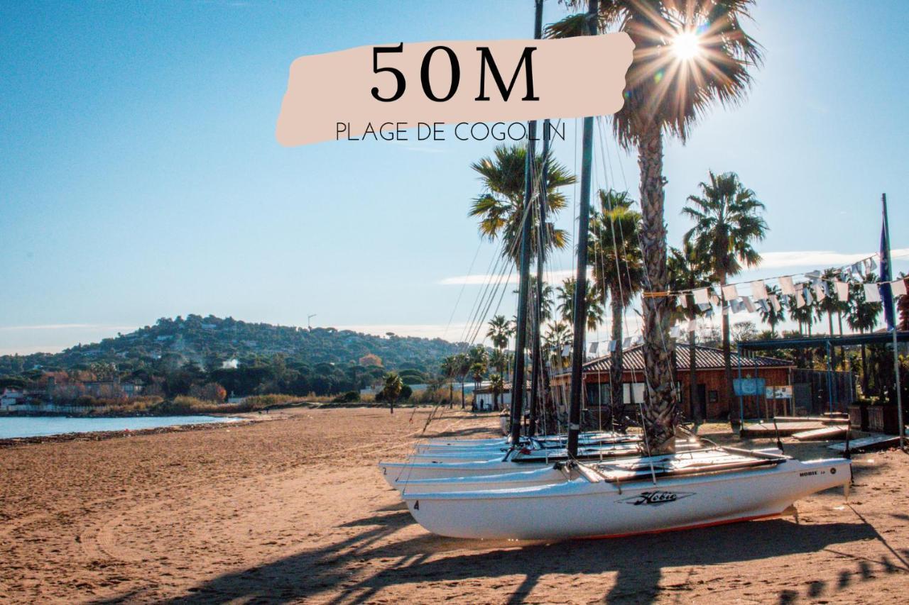 Le Ptit Terra - Piscine - Plage Gassin Exteriér fotografie